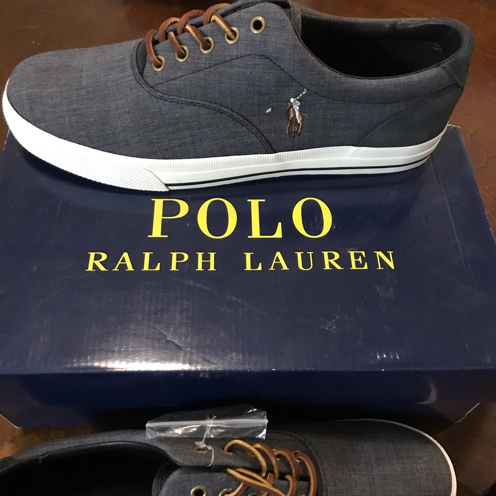 Ralph Lauren Vaughn Canvas Sneakers